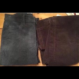 NEW Loft Modern Skinny Corduroy Pants 00 / 24